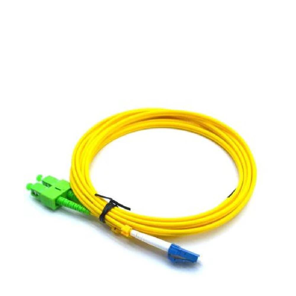 LC/UPC to LC/APC Simplex Fiber Patch Cord 3m