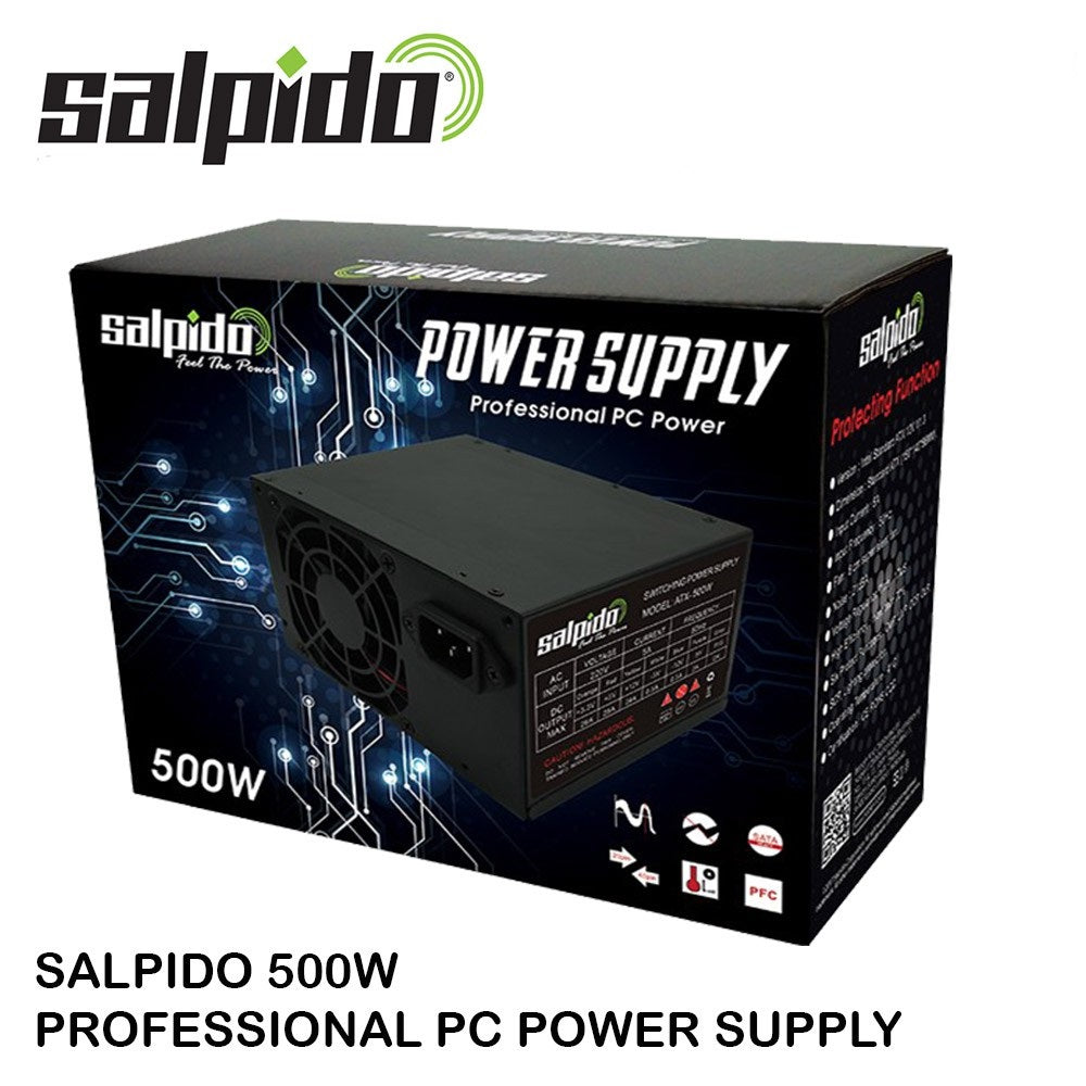 SALPIDO 500W PROFESSIONAL PC POWER SUPPLY