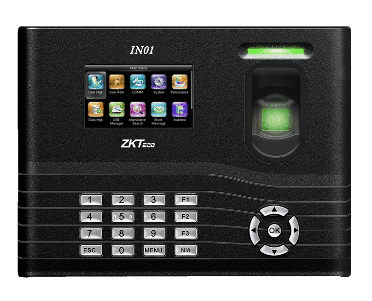 ZKTECO Fingerprint Time Attendance and Access Control - IN01/ID