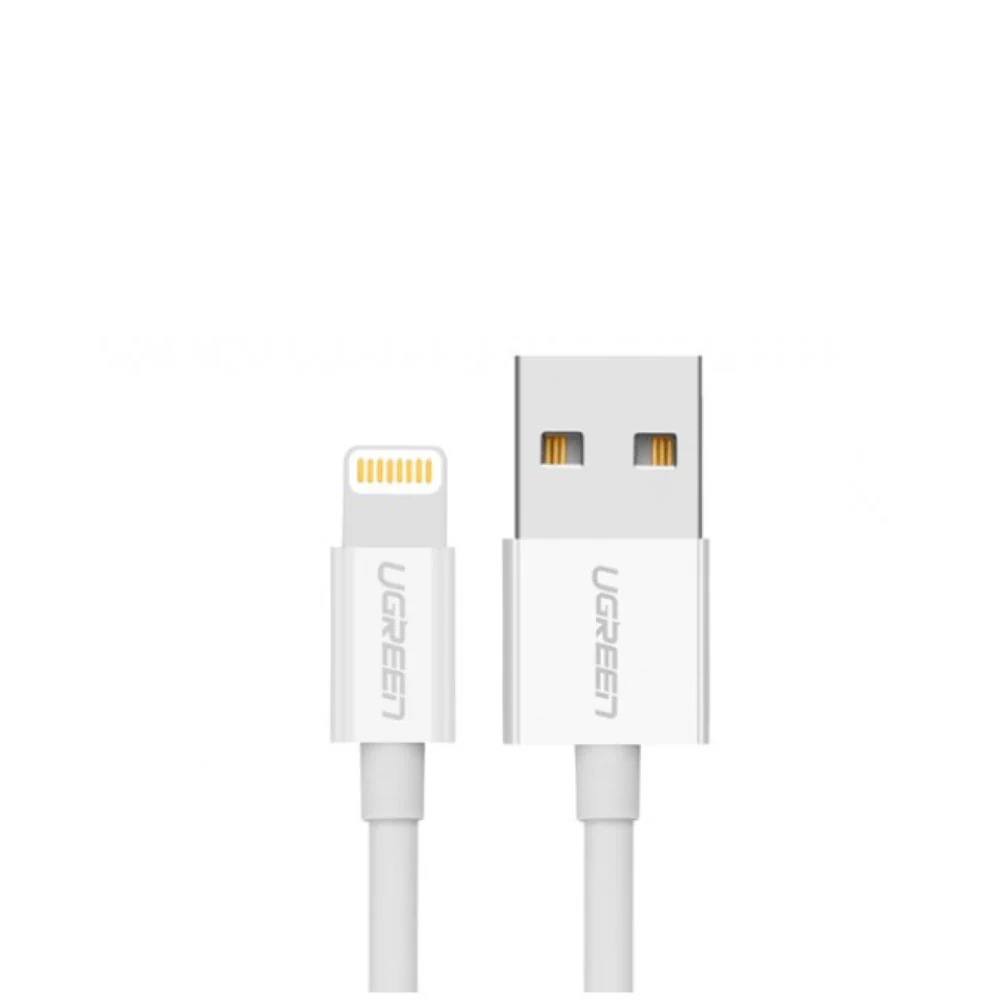 UGREEN Lightning to USB Cable(ABS case)  1M   White