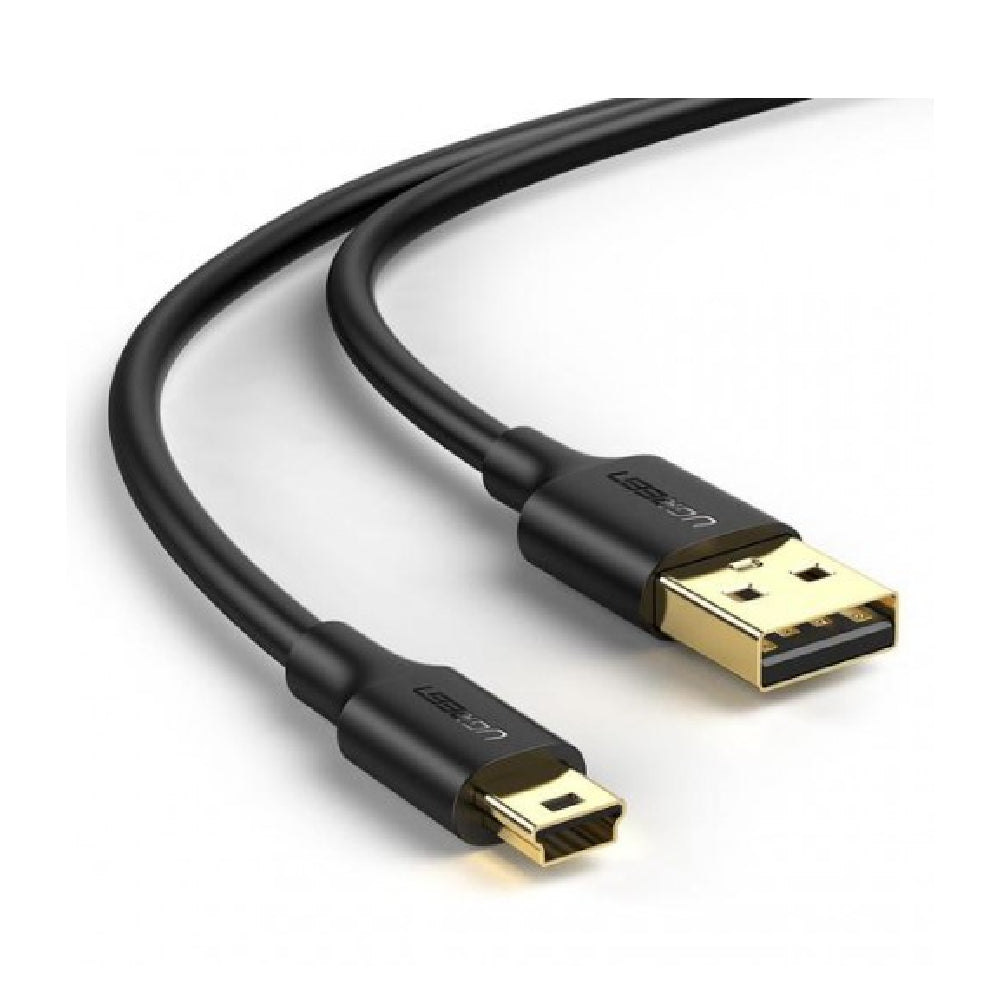 UGREEN USB 2.0 A Male To Mini USB Male cable 1M Black