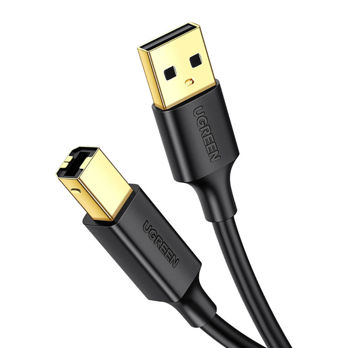 UGREEN USB 2.0 A-Male to B-Male printer cable 1M Black
