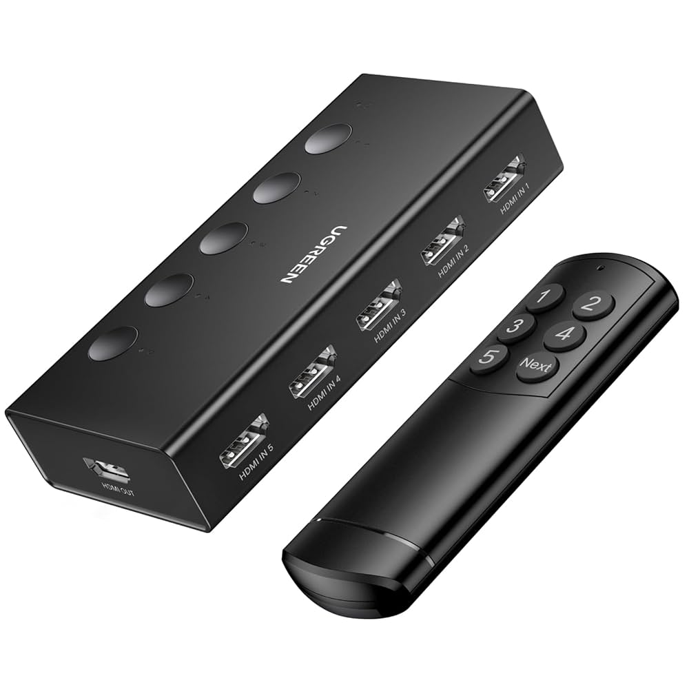 UGREEN 5-In 1-Out HDMI Switch