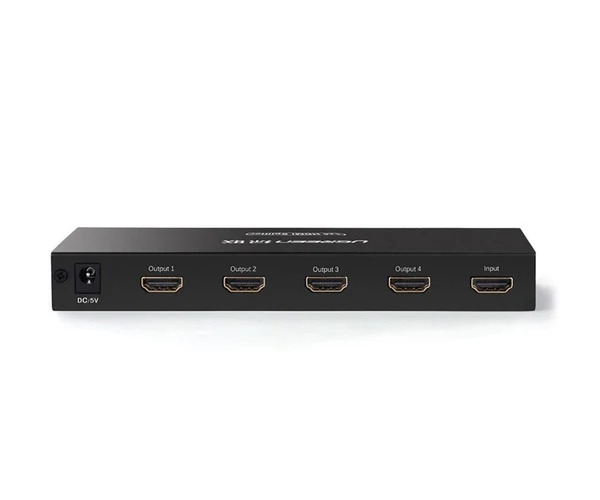 UGREEN 1x4 HDMI Amplifier Splitter   Black