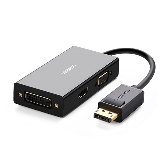 UGREEN DisplayPort to HDMI/VGA/DVI Converter ABScase4K*2K 30HZ