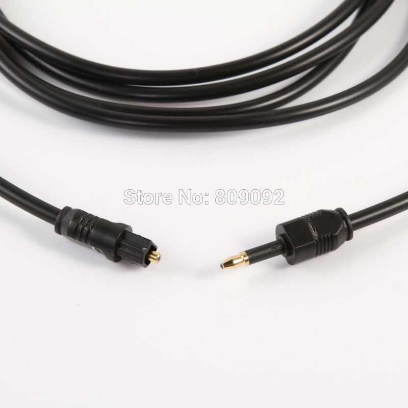 Digital Optical male to 3.5mm optical male 2M