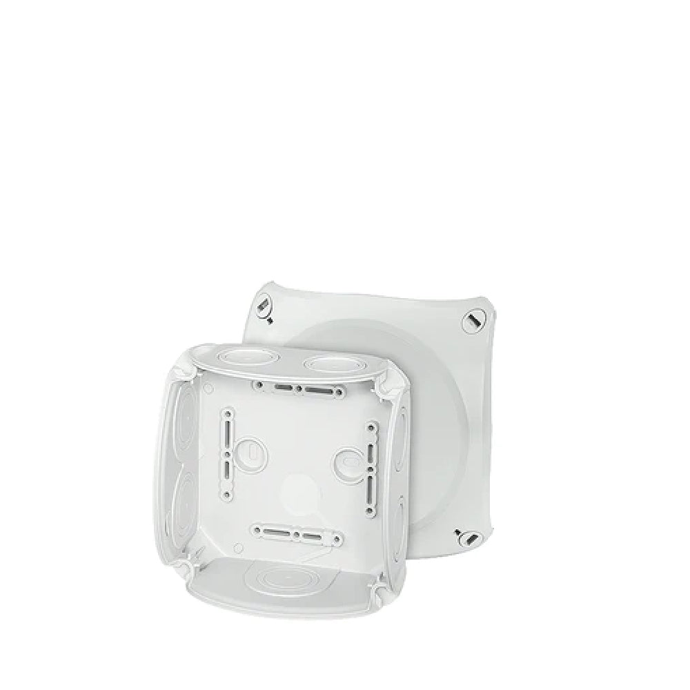 Cable junction box without terminals W 130 x H 130 x D 77 mm