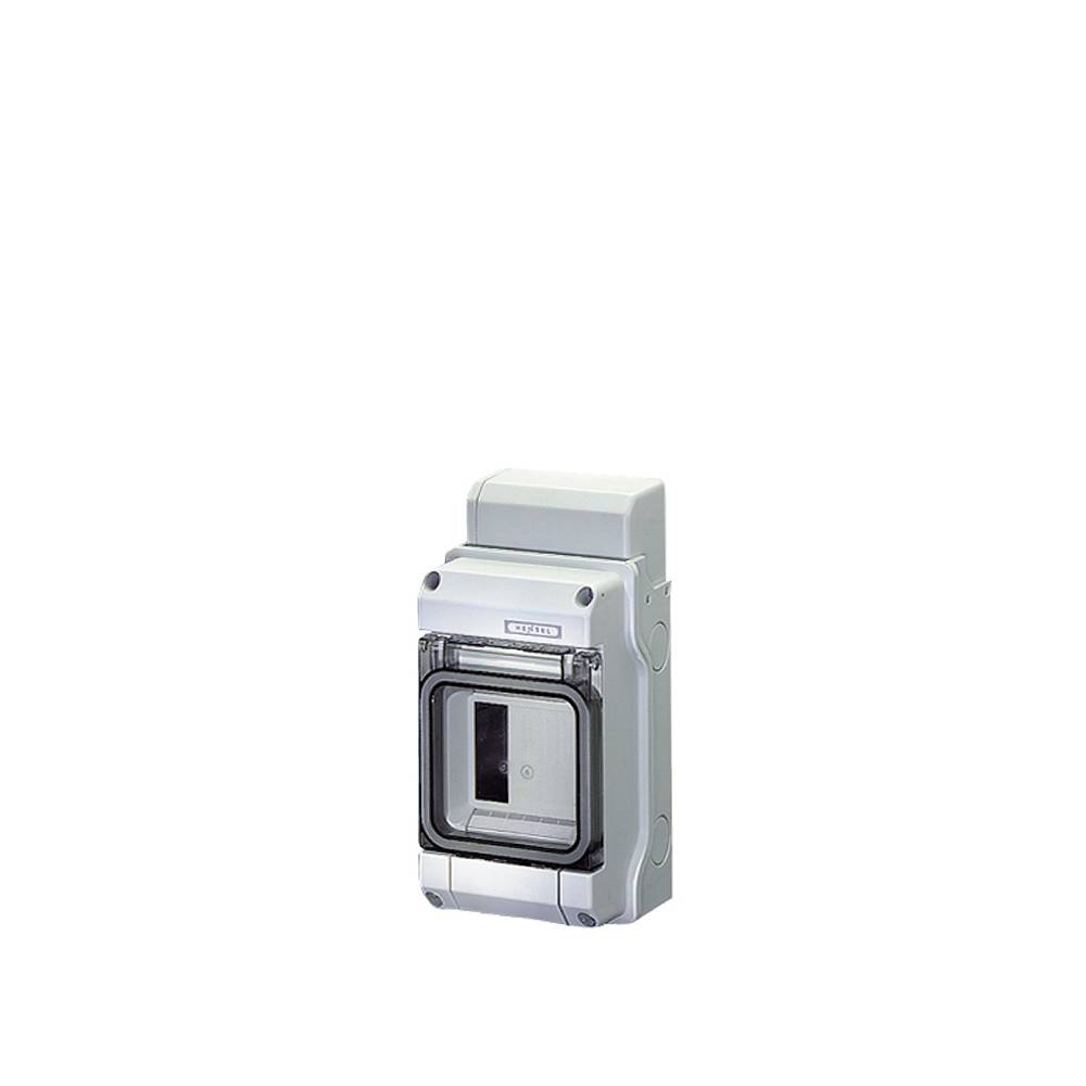 Circuit breaker box 3 modules: 1 x 3 x 18 mm