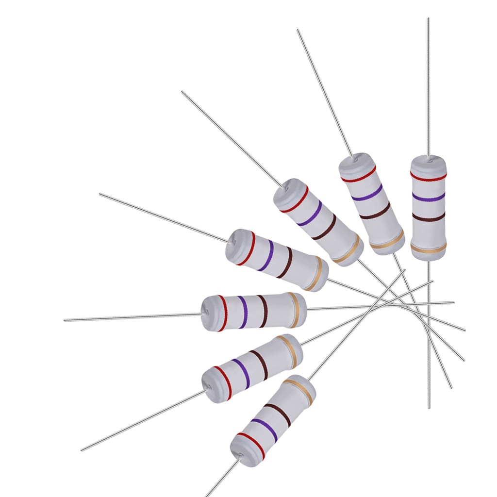 Metal oxide film Resistor 270 Ohms J 3W