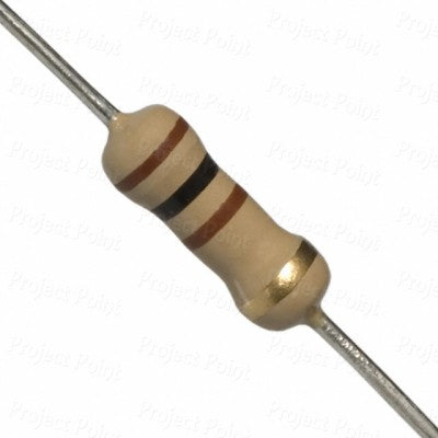 Carbon Film Resistor 1M Ohms 1/4W