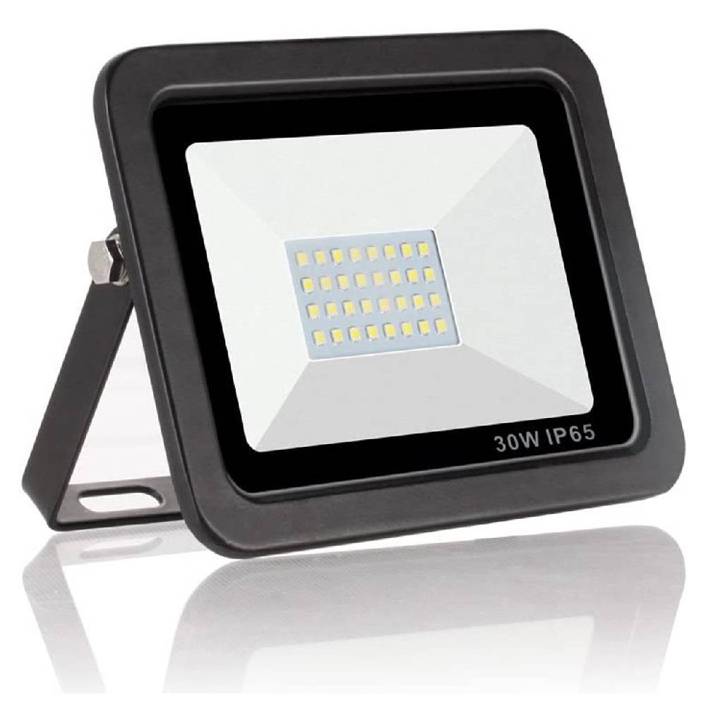 Rechargeable Outdoor 30W LED Flood Light - 225 x 345 x 233mm