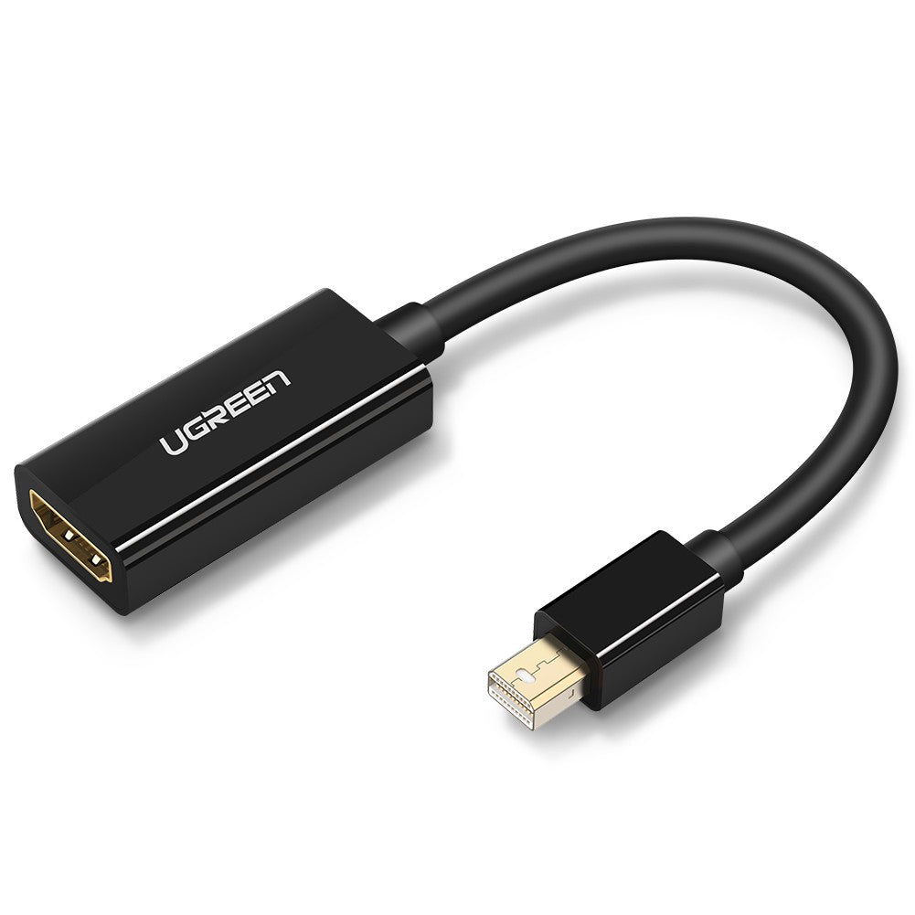 UGREEN Mini display port to HDMI female converter cable   black