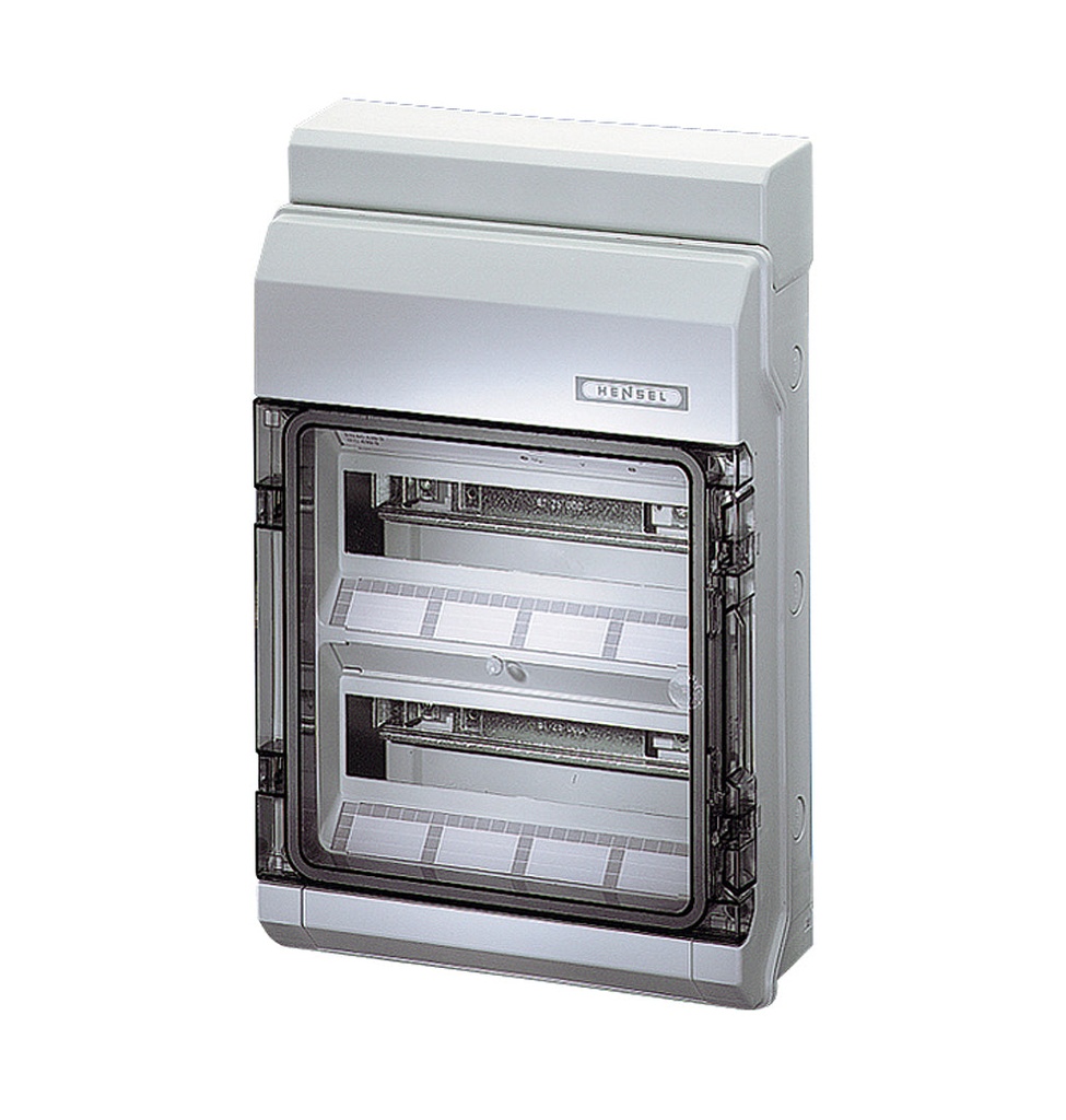 24 Module Flush Mounting Circuit Breaker Box  With Opaque Door