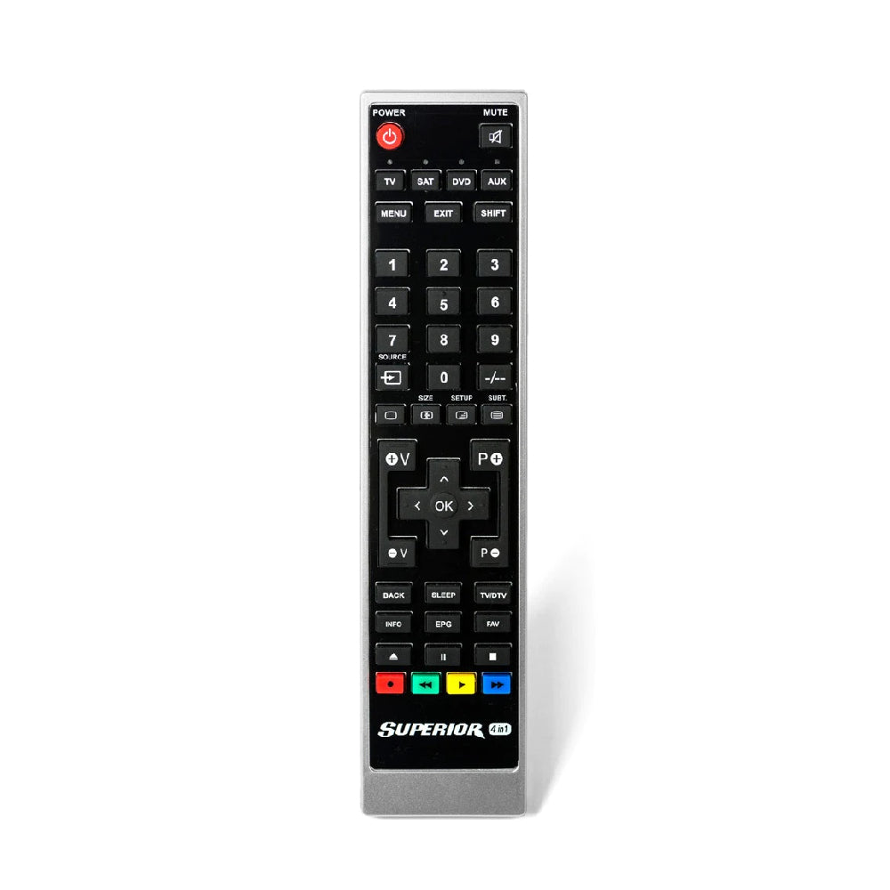 Remote Controls - Superior Slim 4in1 Remote Controls - Simply+