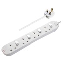 4 Socket Extension Board - 2M