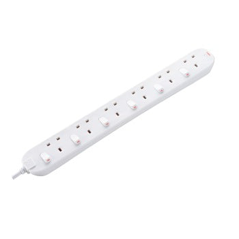 6 Socket Extension Board - 2M