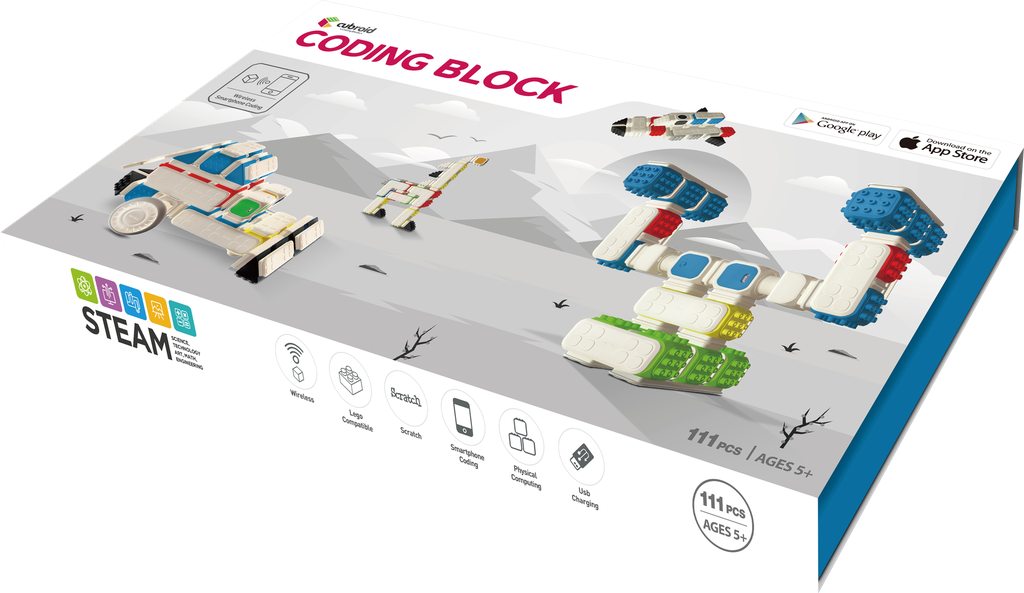 Cubroid Coding Blocks