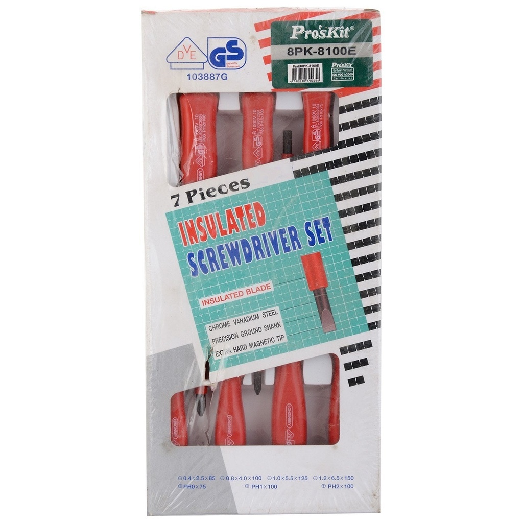 Insulated Screwdriver Set (1000V)