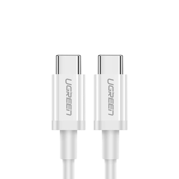 UGREEN Type C 3.1 Male To Male Charger Cable White 1.5M