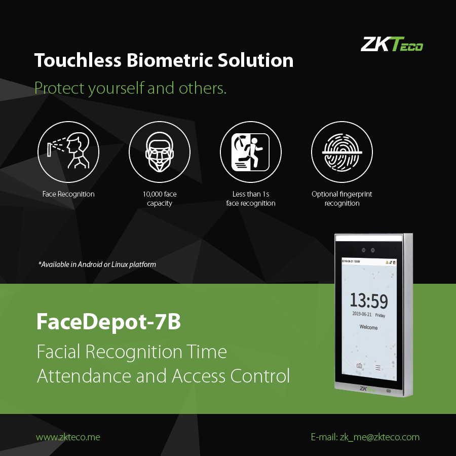 Face Recognition Access control Terminal