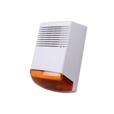 High Quality 12V Outdoor Waterproof IP66 Siren with Flash Wired 120db