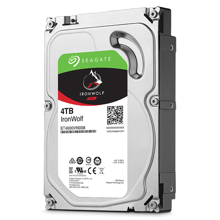 SEAGATE 4TB 3.5 IRONWOLF NAS HARDDISK