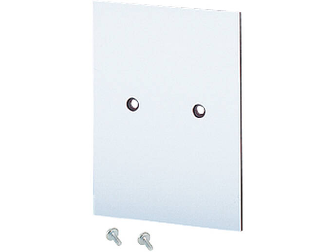 Mounting plate W 100 x H 136 mm material thickness 4 mm