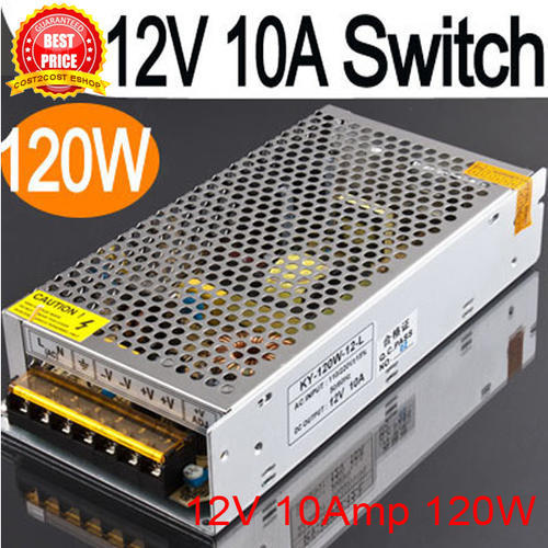 DC Power Supply - 12V 10A