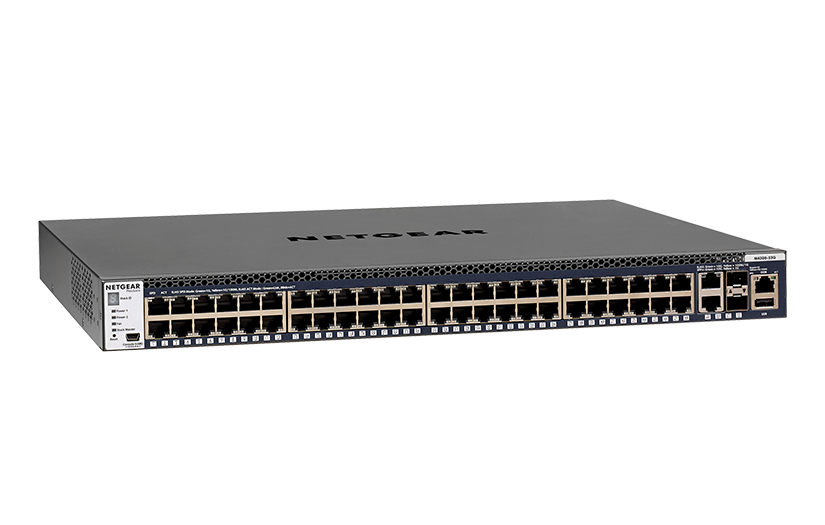 NETGEAR M4300-52G 48PORT FULLY MANAGED STACKABLE LAYER 3 SWITCH