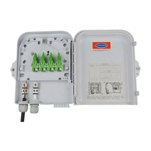 FTTH Fiber Box for 2X 1X8PLC Splitter