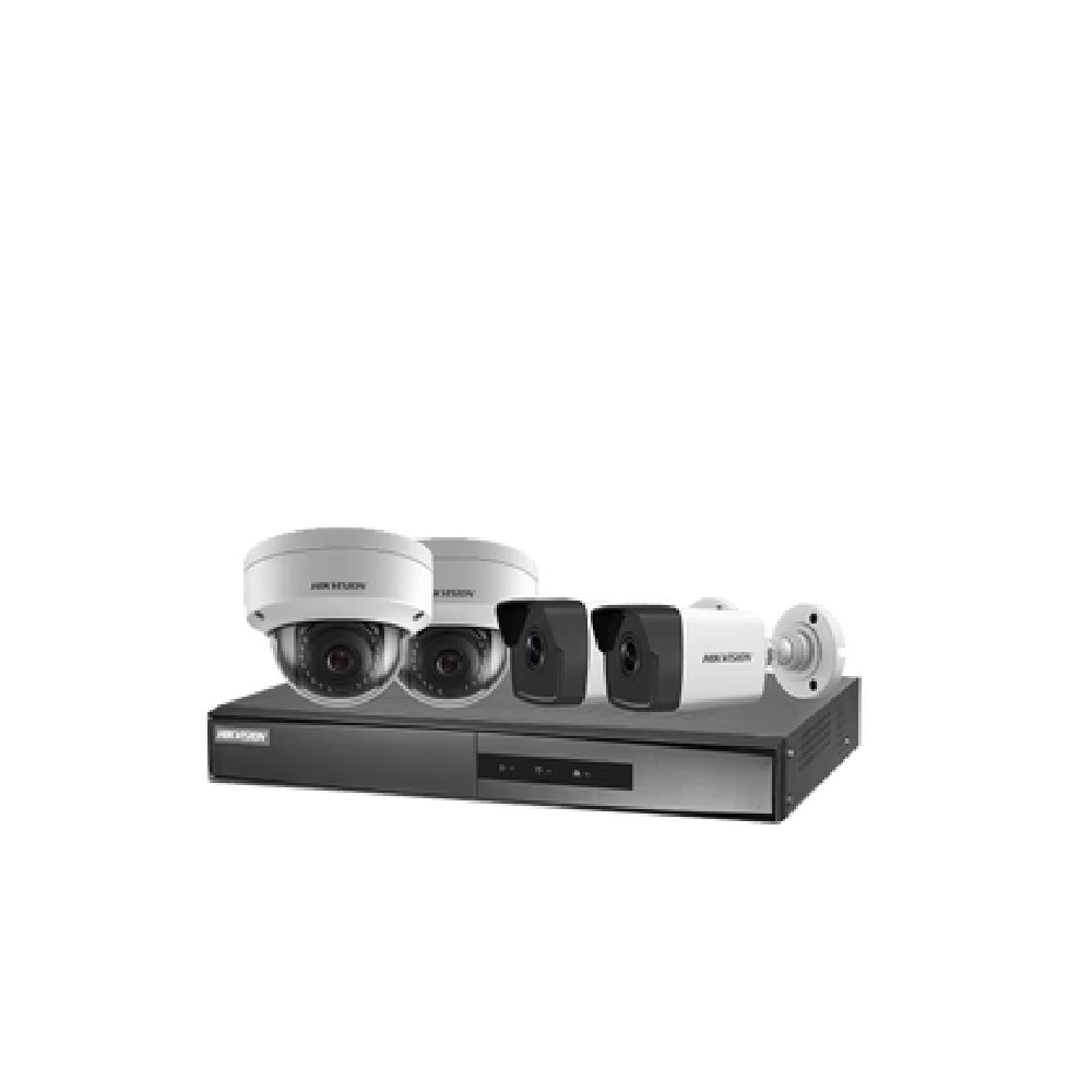Hikvision 2MP Bullet/Dome PoE Kit