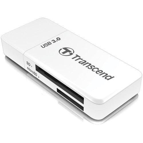 Card Reader Transcend USB3.1 Gen 1 to SD/MicroSD AIO SDHC TS-RDF5W Wht