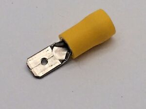 MDD 5.5-250 - Male Lug Terminal - Yellow