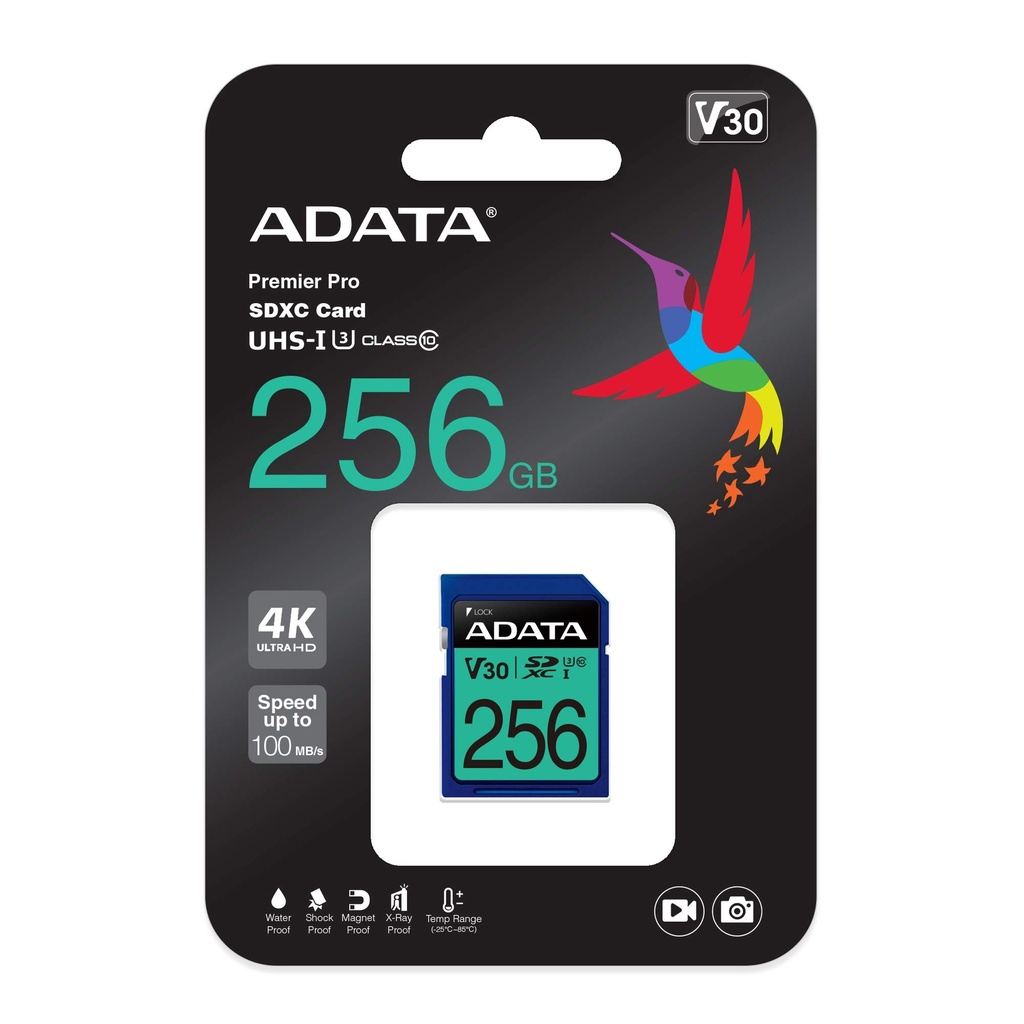 SDXC 256GB UHS-I U3 V30S(R100MB/s)