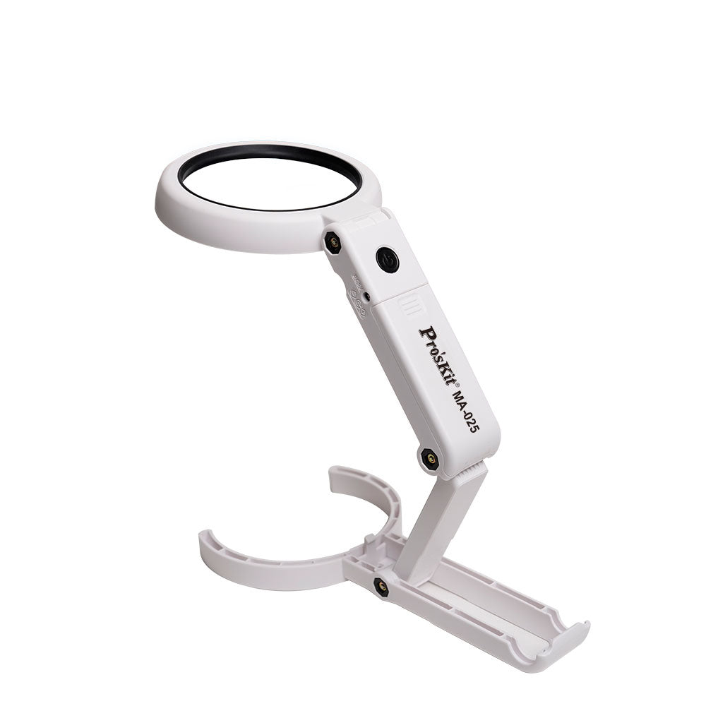 Folding & Handheld USB LED Magnifier