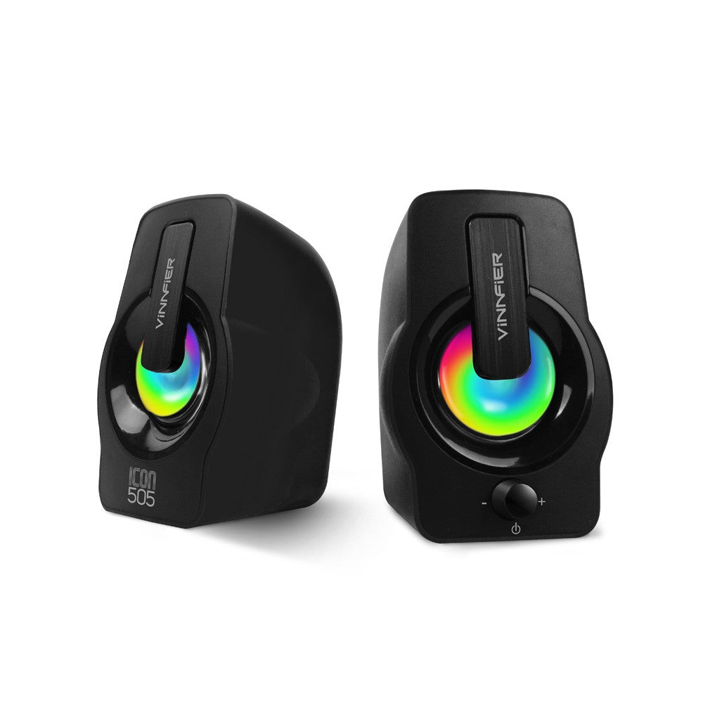 VINNFIER ICON-505  2.0 MULTIMEDIA SPEAKER BLACK
