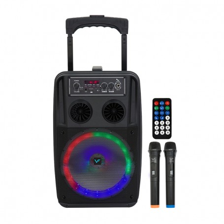 Vinnfier TANGO 211WMV 3.5mm BT CRD USB FM 70W Portable Loud Speaker & Wireless MIC