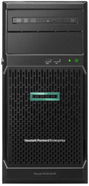 HPE ProLiant Server ML30 Gen10 Intel Xeon E-2224 Quad-Core (3.40GHz 8MB) GB (1 x 8GB) DDR4 2666V-E UDIMM 4 x