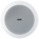 ITC 5" Ceiling Speaker, 1.5W-3W-6W, 100V, cutout 145mm, ABS baffle, metal grille