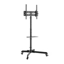 Mobile TV Cart/Trolley 32’’-55’’ Flat Panel Displays up to 35kg/77lbs