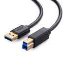 UGREEN USB 3.0 AM to BM Print Cable 2m (Black)