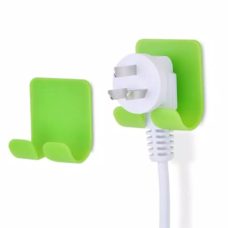 UGREEN Wire Lind Receive Hook Paste Hook Type for Electric Plug (White)