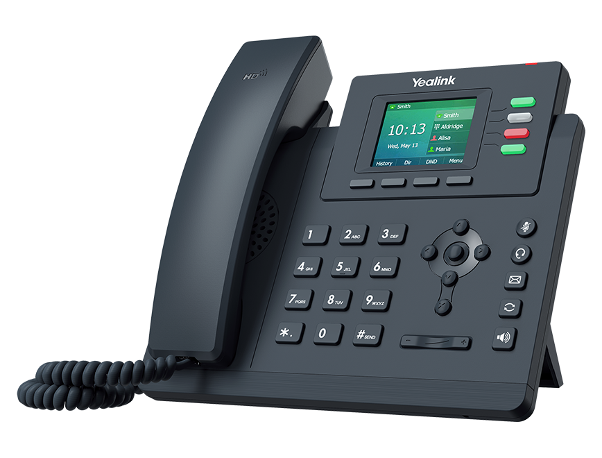 Yealink Entry-level IP Phone with 4 Lines & Color LCD