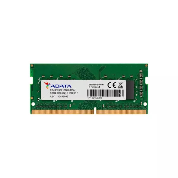 ADATA 16GB 3200MHz DDR4 SO-DIMM Laptop RAM
