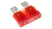 Automotive Car Blade Fuses  10A Small 16mm ( Red )