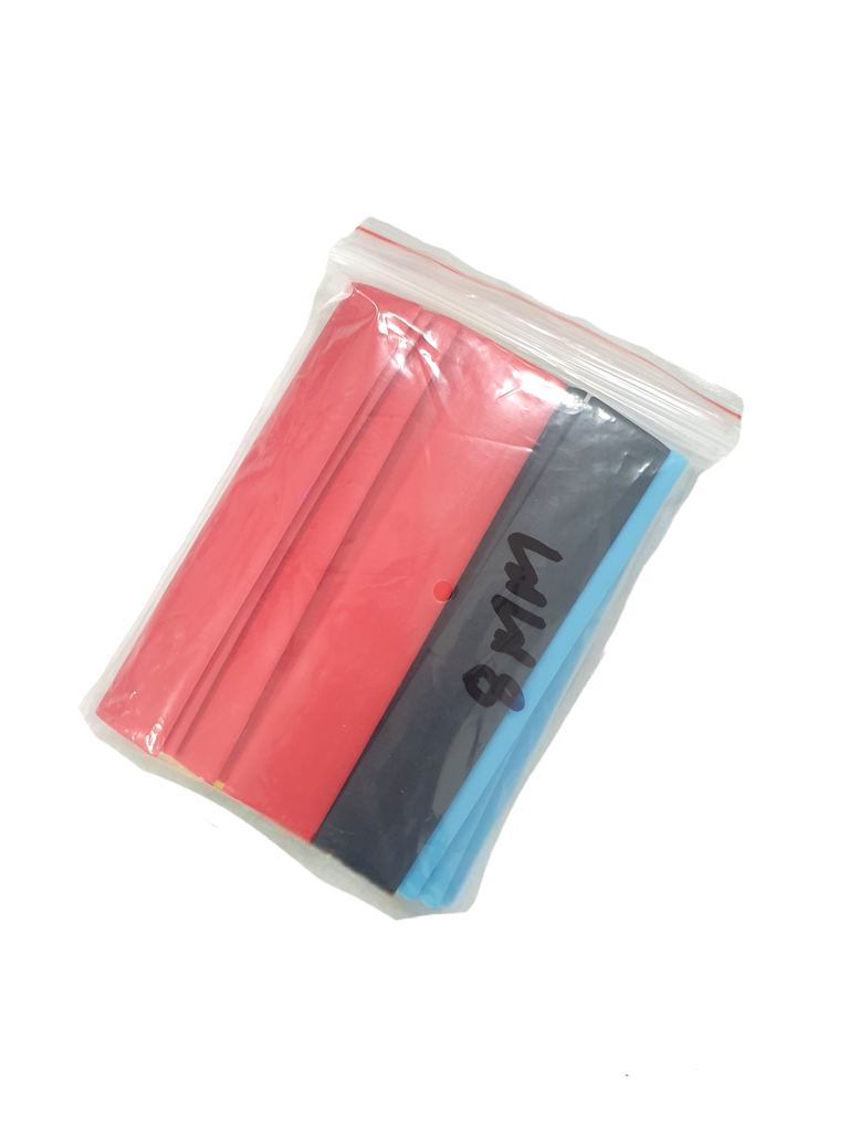 Polyolefin Shrinking Assorted Heat Shrink Tube Wrap Wire Cable 8.00mm