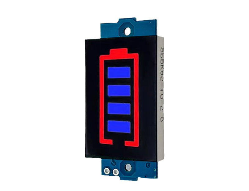Lithium battery power indicator board 6/12/24/36/48V(Blue display)