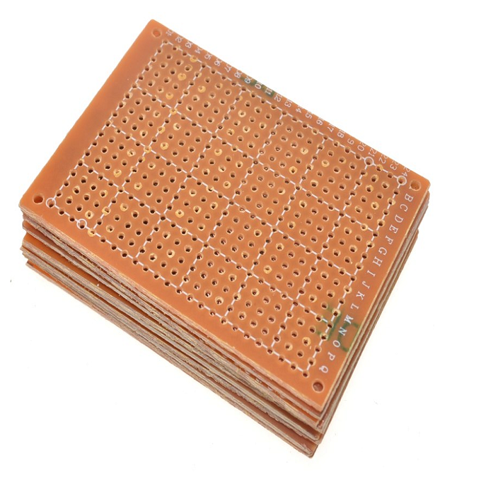 5x7cm DIY Prototype Single Side PCB Circuit Board