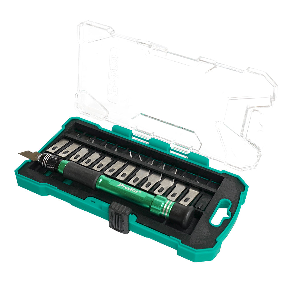 14pcs Aluminum Handle knife kit