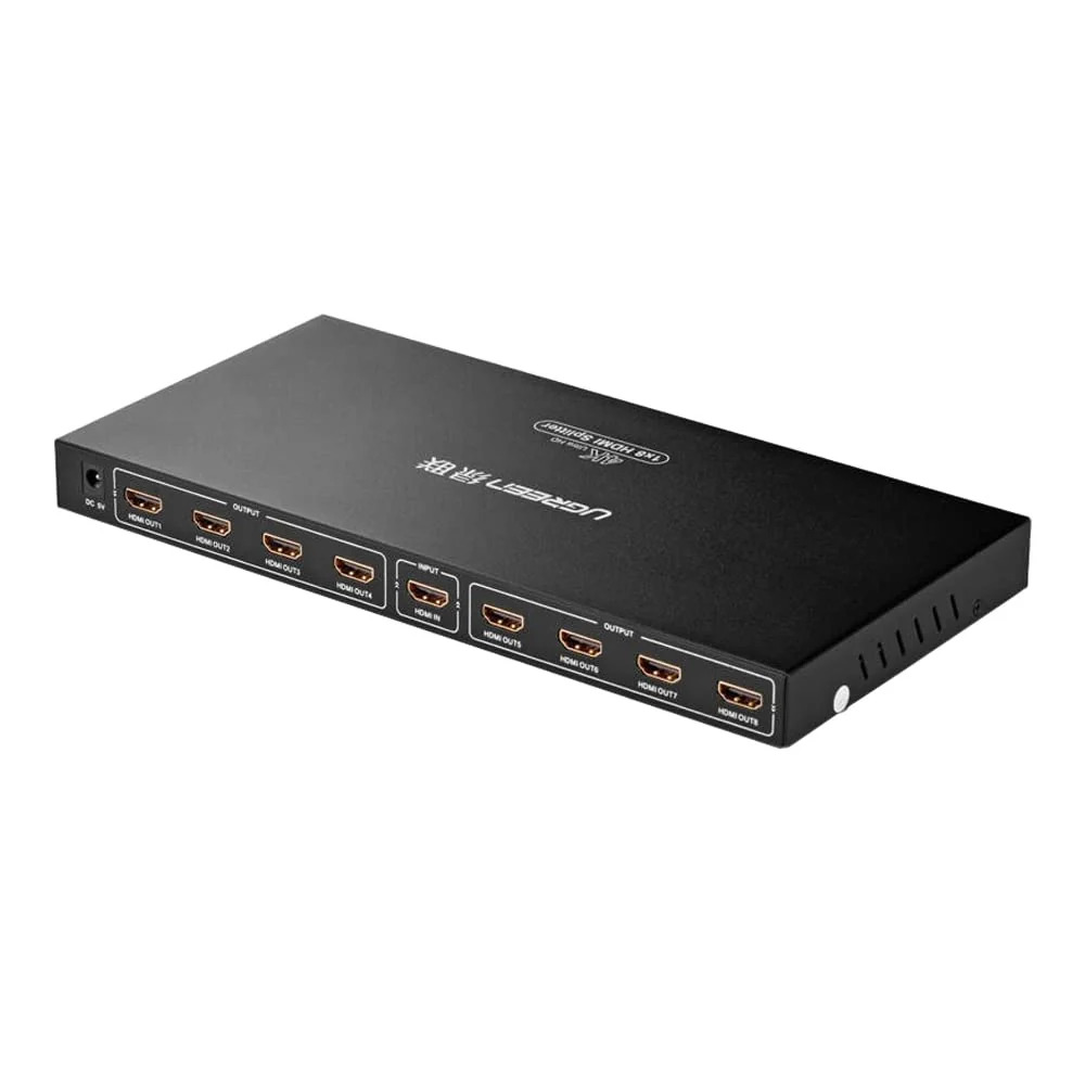 UGREEN 1x8 HDMI Amplifier Splitter (Black)